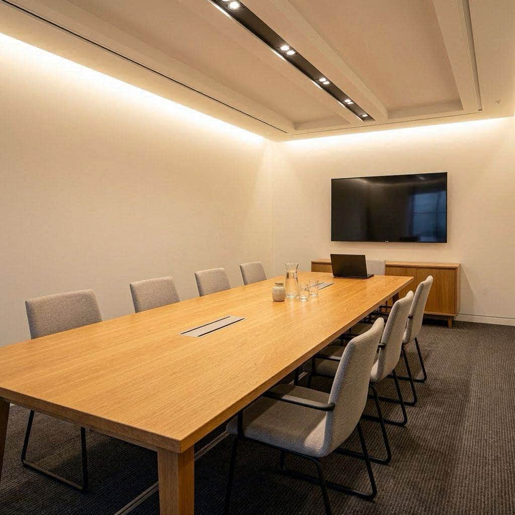 远程会议连续开启来临前跨境业务团队应怎样检查写字楼办公的午间休息安排